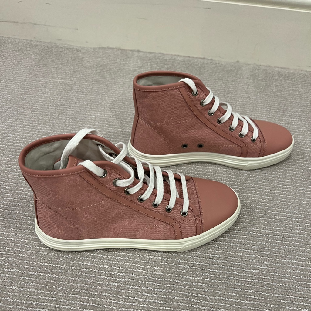 Brand New Gucci Monogram High Top Sneakers